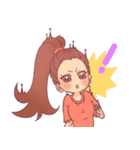 女の子と男の子の日常編（個別スタンプ：3）
