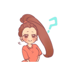 女の子と男の子の日常編（個別スタンプ：4）