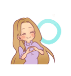 女の子と男の子の日常編（個別スタンプ：8）