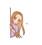 女の子と男の子の日常編（個別スタンプ：16）