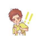 女の子と男の子の日常編（個別スタンプ：19）