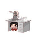 Hebianum Brown（個別スタンプ：22）
