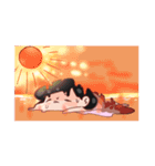 Hebianum Brown（個別スタンプ：25）