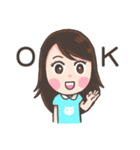 joanna girl sticker（個別スタンプ：3）