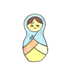マトリョーシカちゃんのスタンプ（個別スタンプ：2）