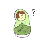 マトリョーシカちゃんのスタンプ（個別スタンプ：5）