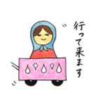 マトリョーシカちゃんのスタンプ（個別スタンプ：10）