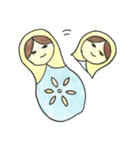 マトリョーシカちゃんのスタンプ（個別スタンプ：16）