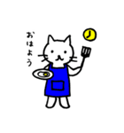 ねこさん たこさん（個別スタンプ：1）