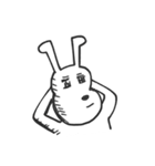 うさぎのようないぬのような子（個別スタンプ：8）