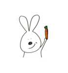 やたら目の近いうさぎ（個別スタンプ：19）