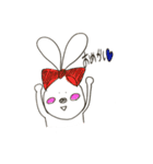 やたら目の近いうさぎ（個別スタンプ：20）