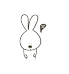 やたら目の近いうさぎ（個別スタンプ：27）