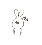 やたら目の近いうさぎ（個別スタンプ：31）