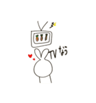 やたら目の近いうさぎ（個別スタンプ：36）