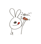 やたら目の近いうさぎ（個別スタンプ：38）