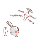 Rabbit: Xiaxia and Xiaoxiao（個別スタンプ：8）