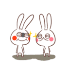 Rabbit: Xiaxia and Xiaoxiao（個別スタンプ：39）