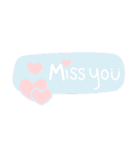 my message.（個別スタンプ：36）