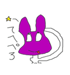 頑張れうさたんズ2 顔色が悪いうさぎさん編（個別スタンプ：3）