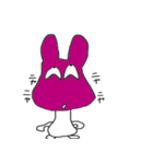 頑張れうさたんズ2 顔色が悪いうさぎさん編（個別スタンプ：9）
