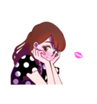 ハッピーまいかちゃん（個別スタンプ：2）
