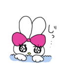 モテたいうさぎのフランソワーズ（個別スタンプ：3）