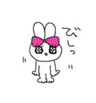 モテたいうさぎのフランソワーズ（個別スタンプ：7）