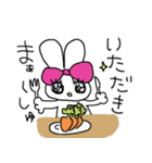 モテたいうさぎのフランソワーズ（個別スタンプ：9）