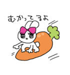 モテたいうさぎのフランソワーズ（個別スタンプ：18）