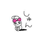 モテたいうさぎのフランソワーズ（個別スタンプ：21）