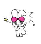 モテたいうさぎのフランソワーズ（個別スタンプ：22）