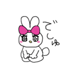 モテたいうさぎのフランソワーズ（個別スタンプ：35）