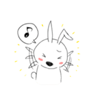 ちょっぴりヘンテコなうさぎさんスタンプ！（個別スタンプ：8）