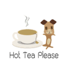 Coffee ＆ Tea Cafe'（個別スタンプ：9）