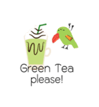 Coffee ＆ Tea Cafe'（個別スタンプ：10）