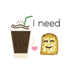 Coffee ＆ Tea Cafe'（個別スタンプ：27）