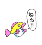 はっきり言う魚（個別スタンプ：13）