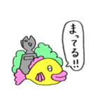 はっきり言う魚（個別スタンプ：21）