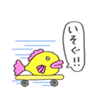 はっきり言う魚（個別スタンプ：22）