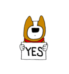 犬と男 惰性編（個別スタンプ：1）