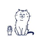 Humorous Cute Cat（個別スタンプ：4）