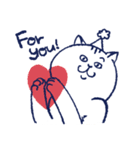 Humorous Cute Cat（個別スタンプ：5）