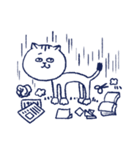 Humorous Cute Cat（個別スタンプ：18）