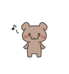 くまのカワイイスタンプ（個別スタンプ：4）