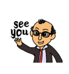 日本語で言う。英語で言う。（個別スタンプ：10）