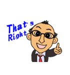 日本語で言う。英語で言う。（個別スタンプ：12）