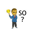 Crazy basketball man.（個別スタンプ：3）
