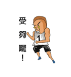 Crazy basketball man.（個別スタンプ：6）