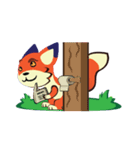 Foxy Friends！（個別スタンプ：32）